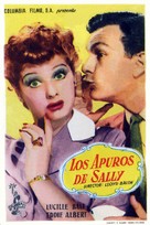 The Fuller Brush Girl - Spanish Movie Poster (xs thumbnail)