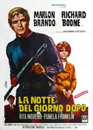The Night of the Following Day - Italian Movie Poster (xs thumbnail)