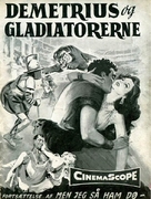 Demetrius and the Gladiators - Danish poster (xs thumbnail)