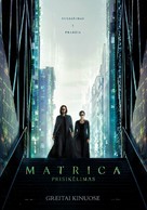 The Matrix Resurrections - Lithuanian Movie Poster (xs thumbnail)