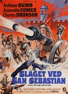La bataille de San Sebastian - Danish Theatrical movie poster (xs thumbnail)