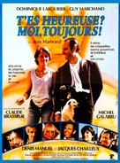 T&#039;es heureuse? Moi, toujours... - French Movie Poster (xs thumbnail)