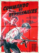K&eacute;t f&eacute;lid&ouml; a pokolban - French Movie Poster (xs thumbnail)