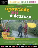 Parlez-moi de la pluie - Polish Movie Poster (xs thumbnail)