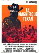 Il magnifico Texano - French Movie Poster (xs thumbnail)