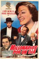 Millionnaires d&#039;un jour - Spanish Movie Poster (xs thumbnail)