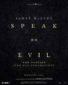 Speak No Evil - Italian Movie Poster (xs thumbnail)