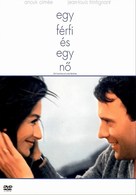 Un homme et une femme - Hungarian DVD movie cover (xs thumbnail)