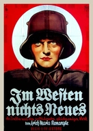 All Quiet on the Western Front - German Movie Poster (xs thumbnail)