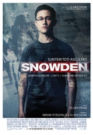Snowden - Romanian Movie Poster (xs thumbnail)