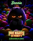 Five Nights at Freddy&#039;s - French Movie Poster (xs thumbnail)