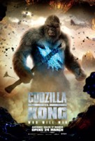 Godzilla vs. Kong - Singaporean Movie Poster (xs thumbnail)