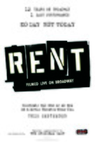 Rent: Filmed Live on Broadway - Movie Poster (xs thumbnail)