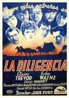 Stagecoach - Spanish Movie Poster (xs thumbnail)