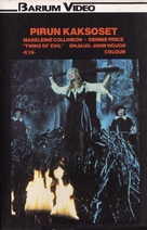 Twins of Evil - Finnish VHS movie cover (xs thumbnail)