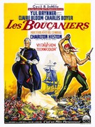 The Buccaneer - French Movie Poster (xs thumbnail)