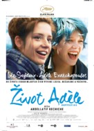 La vie d&#039;Ad&egrave;le - Slovak Movie Poster (xs thumbnail)