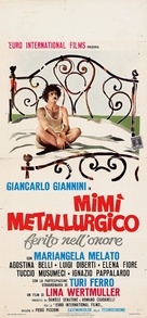 Mim&igrave; metallurgico ferito nell&#039;onore - Italian Movie Poster (xs thumbnail)