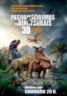 Walking with Dinosaurs 3D - Lithuanian Movie Poster (xs thumbnail)