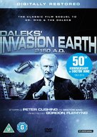 Daleks&#039; Invasion Earth: 2150 A.D. - British DVD movie cover (xs thumbnail)