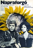 I girasoli - Hungarian Movie Poster (xs thumbnail)