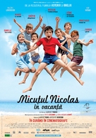 Les vacances du petit Nicolas - Romanian Movie Poster (xs thumbnail)