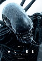 Alien: Covenant - Croatian Movie Poster (xs thumbnail)