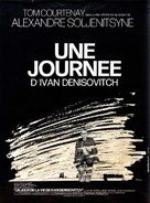 One Day in the Life of Ivan Denisovich - French Movie Poster (xs thumbnail)