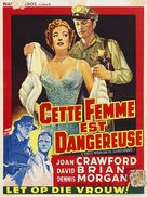 This Woman Is Dangerous - Belgian Movie Poster (xs thumbnail)