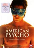 American Psycho - British DVD movie cover (xs thumbnail)
