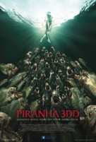 Piranha 3DD - Danish Movie Poster (xs thumbnail)