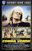 Cobra Verde - German VHS movie cover (xs thumbnail)