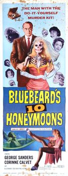 Bluebeard&#039;s Ten Honeymoons - Movie Poster (xs thumbnail)