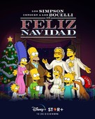 The Simpsons Meet the Bocellis in Feliz Navidad - Spanish Movie Poster (xs thumbnail)