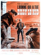 El hombre que mat&oacute; a Billy el Ni&ntilde;o - French Movie Poster (xs thumbnail)
