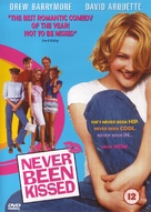 Never Been Kissed - British DVD movie cover (xs thumbnail)