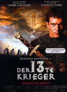 The 13th Warrior - German Movie Poster (xs thumbnail)