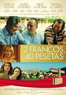 2 francos, 40 pesetas - Spanish Movie Poster (xs thumbnail)