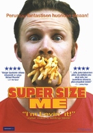 Super Size Me - Finnish DVD movie cover (xs thumbnail)
