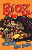 The Blob - German VHS movie cover (xs thumbnail)