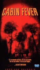 Cabin Fever - Italian DVD movie cover (xs thumbnail)