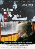 Die Frau mit den 5 Elefanten - German Movie Poster (xs thumbnail)