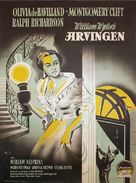 The Heiress - Danish Movie Poster (xs thumbnail)