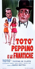 Tot&ograve;, Peppino e le fanatiche - Italian Movie Poster (xs thumbnail)