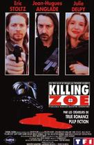 Killing Zoe - French VHS movie cover (xs thumbnail)