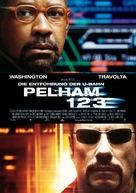 The Taking of Pelham 1 2 3 - German Movie Poster (xs thumbnail)