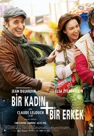 Un plus une - Turkish Movie Poster (xs thumbnail)