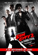 Sin City: A Dame to Kill For - Chilean Movie Poster (xs thumbnail)