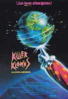 Killer Klowns from Outer Space - Spanish Movie Poster (xs thumbnail)