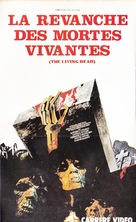 La revanche des mortes vivantes - French VHS movie cover (xs thumbnail)